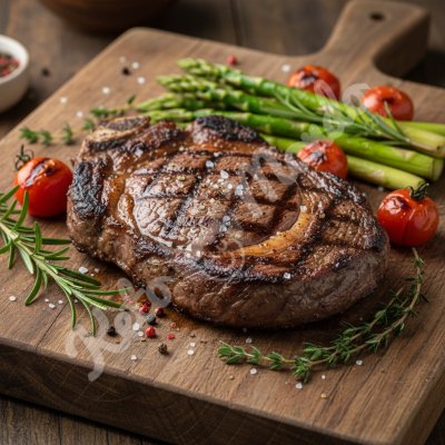 Proteínas asadas y verduras sin almidón