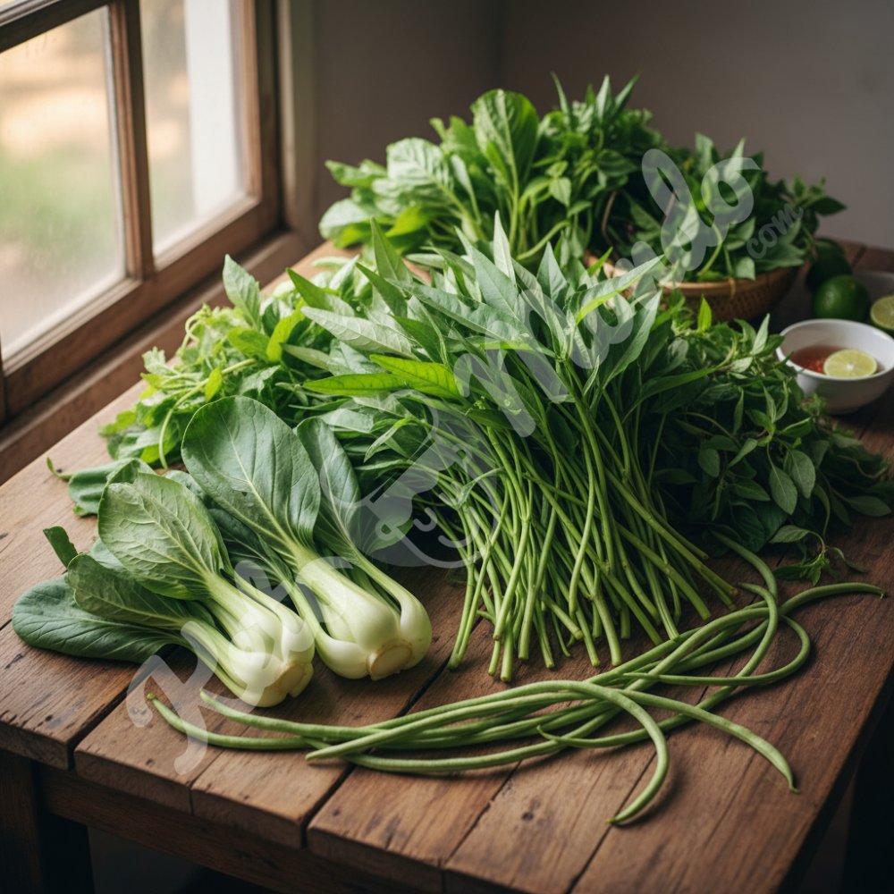 Le végétal non-féculent au centre