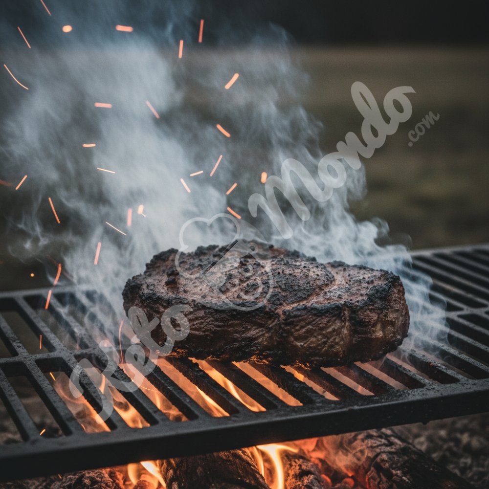 Protéines grillées comme base