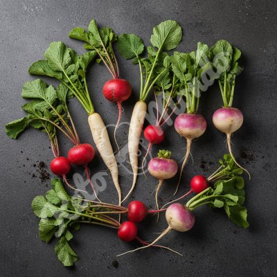 Wurzeln und nicht stärkehaltiges Gemüse