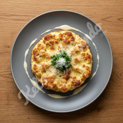 Gratin de chou-fleur à la crème et au fromage