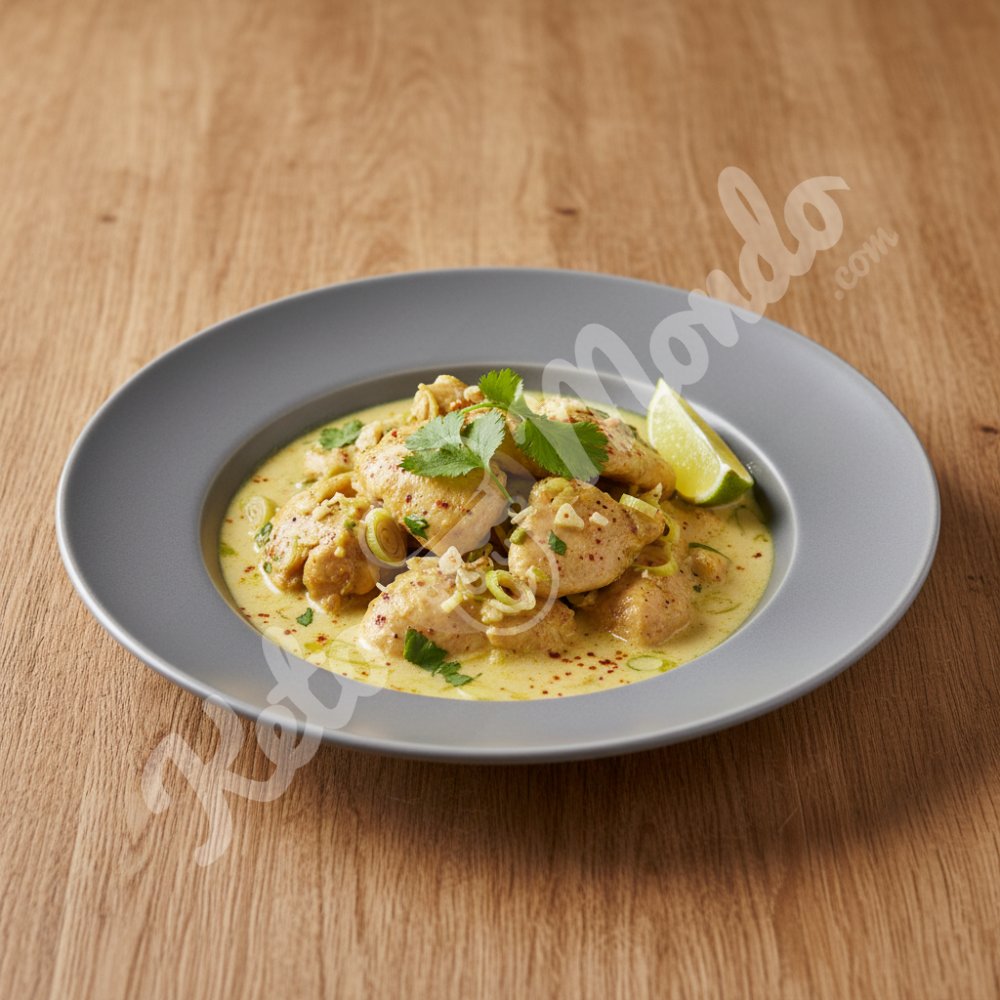 Coconut Milk and Lemongrass Chicken