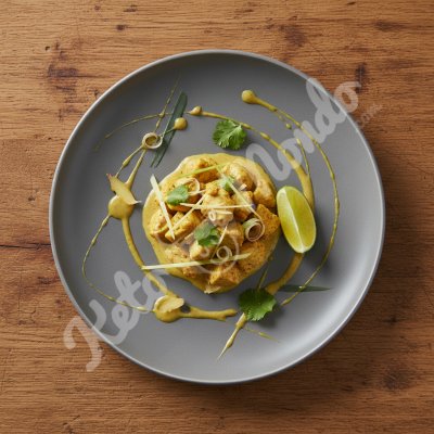 Poulet au lait de coco et citronnelle