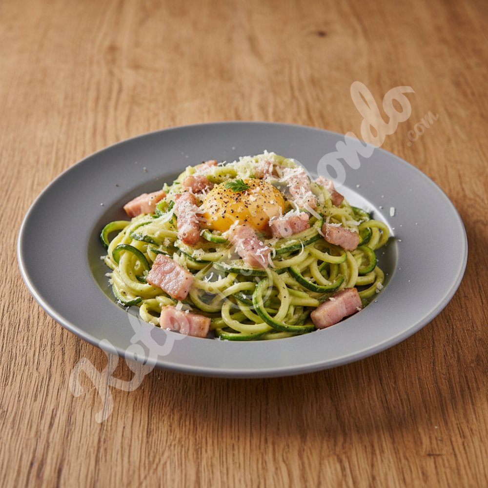 Carbonara Zoodles (no pasta)