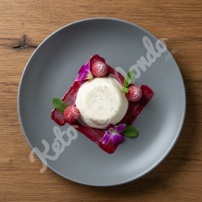 Panna cotta au lait de coco et vanille