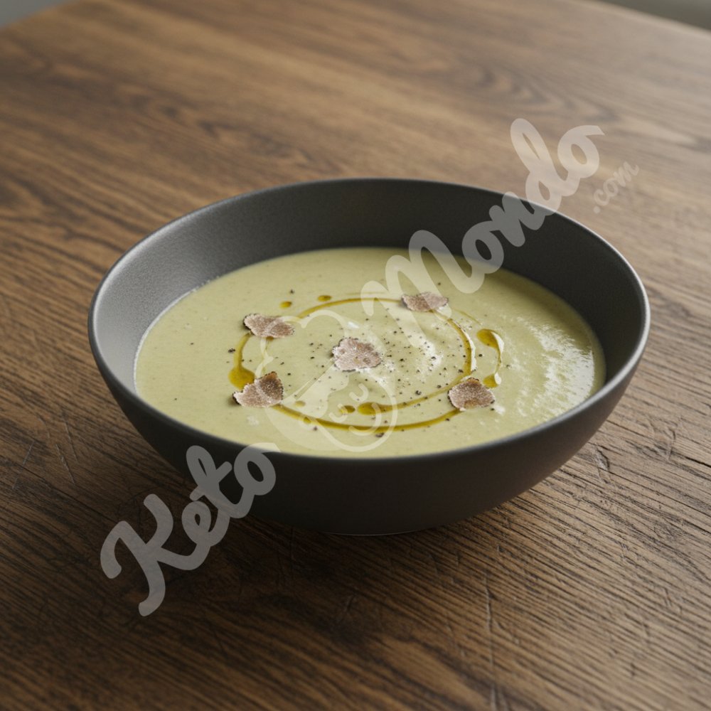 Velouté d'artichaut à la truffe