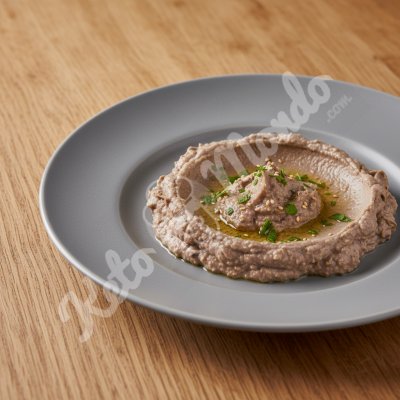 Caviar d'aubergine au tahini et citron