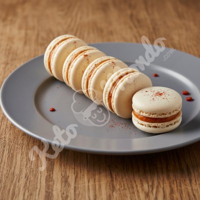 Macarons salés au fromage épicé