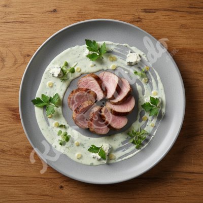 Filet mignon, sauce crémeuse au gorgonzola