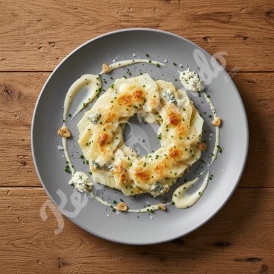 Gratin de céleri-rave au gorgonzola