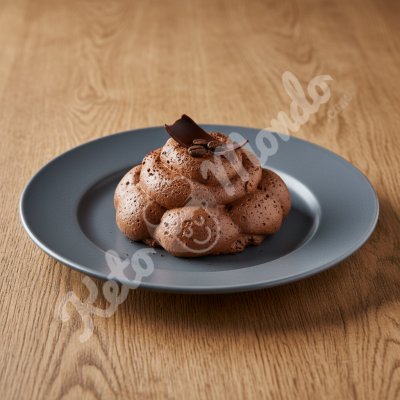 Mousse de chocolate y café - ceto