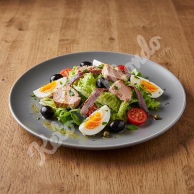 Salade niçoise keto (version faible en glucides)