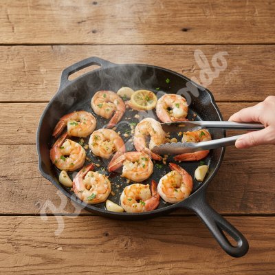 Grilled Shrimp with Lemon Garlic and Portuguese Herbs