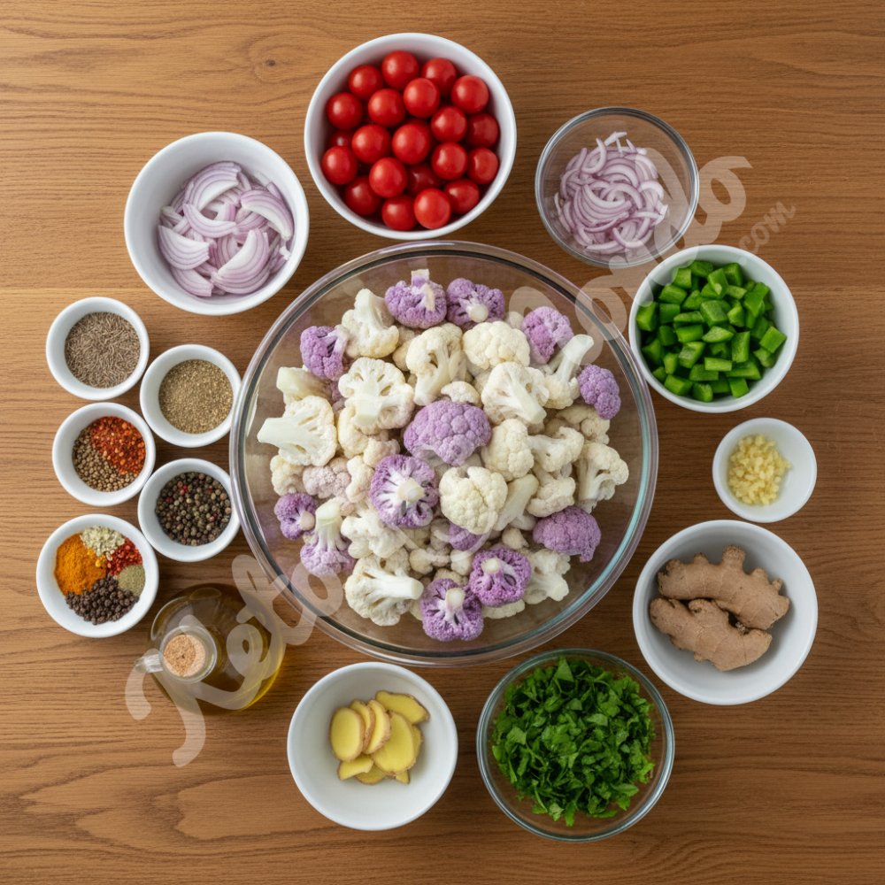 Poêlée de chou‑fleur aux épices (style portugais)