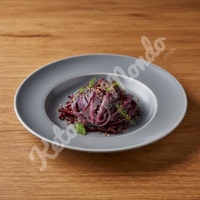 Cabbage braised with vinegar seeds