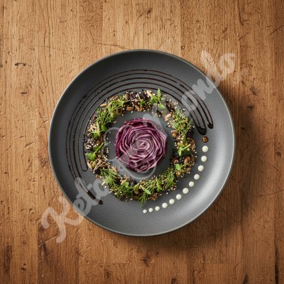 Chou braise vinaigre graines