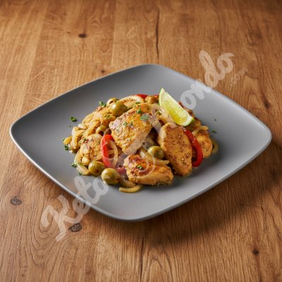 Yassa de poulet légère