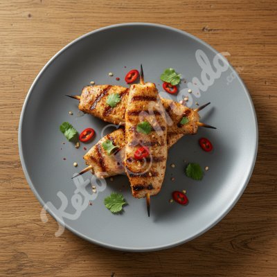 Brochettes de tilapia épicéees