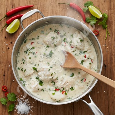 Gnaché au poisson coco