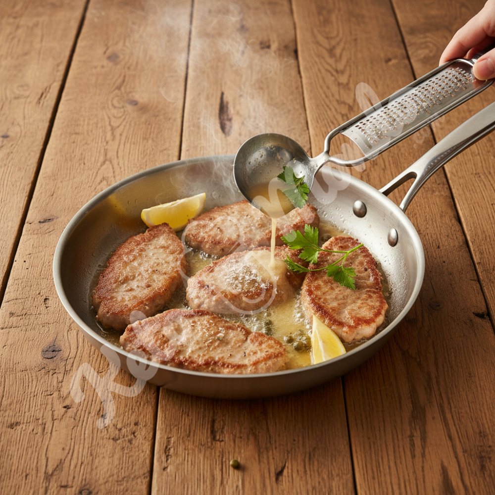 Schnitzel légère veau citron