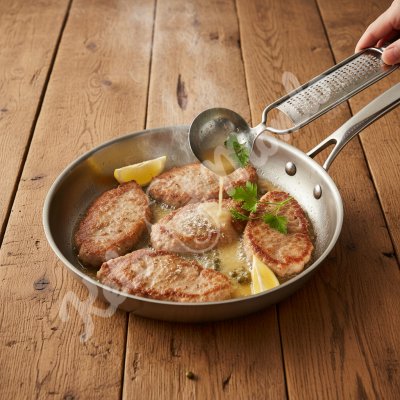Schnitzel légère veau citron