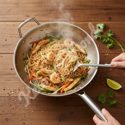 Pad Thai légère sans cacahuète