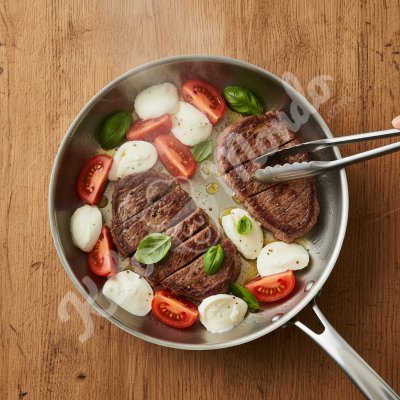 Tomaten-Mozzarella-Steak