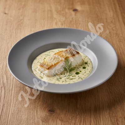 Filet poisson sauce crème aneth