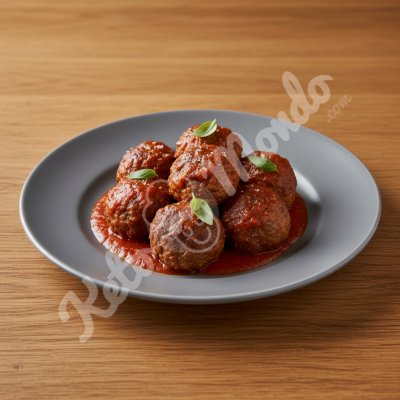 Boulettes de boeuf, sauce tomate riche